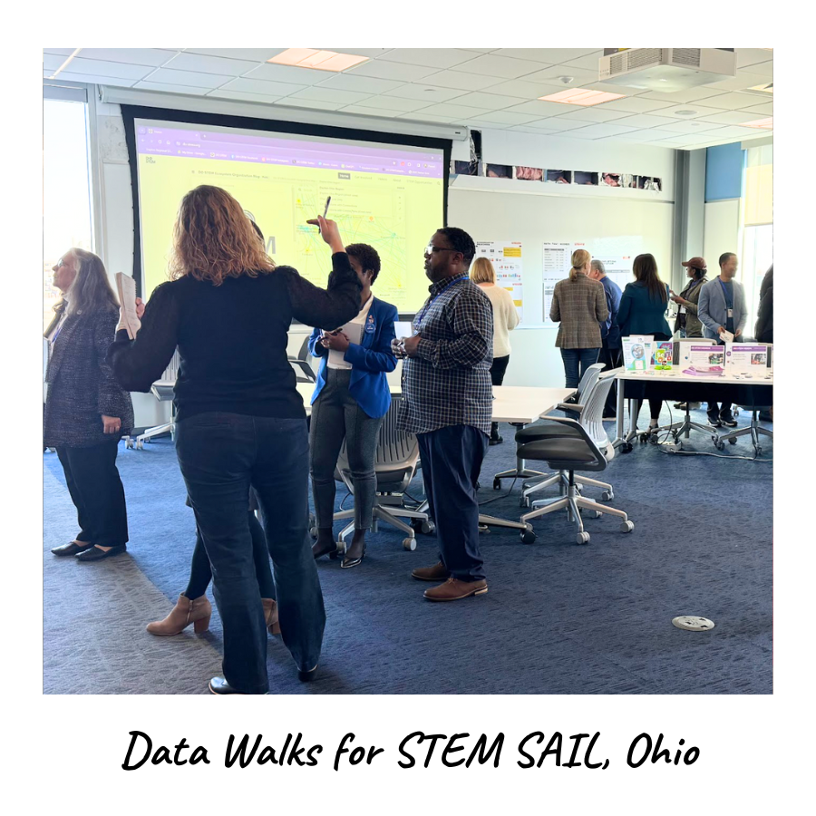 Data Walks STEM SAIL, Ohio